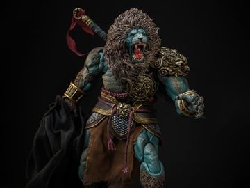 Enveloped Yaomo Series Cyan Lion (Standard Ver.) 1/12 Scale Figure