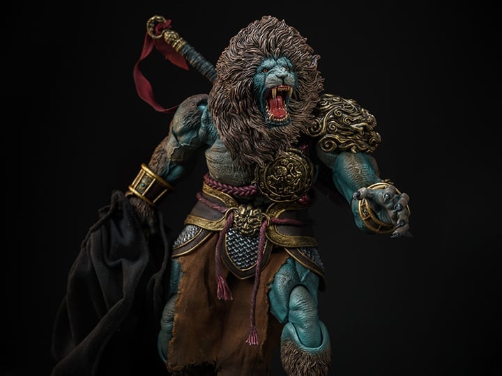 Enveloped Yaomo Series Cyan Lion (Standard Ver.) 1/12 Scale Figure Gallery Image 1