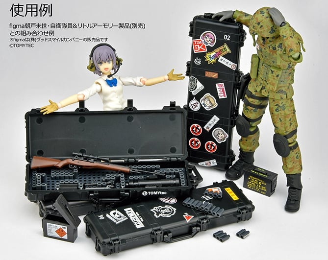 Little Armory LD047 Military Hard Case C 1/12 Scale Accessory Set Gallery Image 6