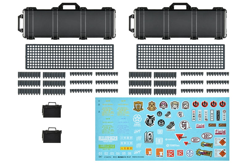 Little Armory LD047 Military Hard Case C 1/12 Scale Accessory Set Gallery Image 7