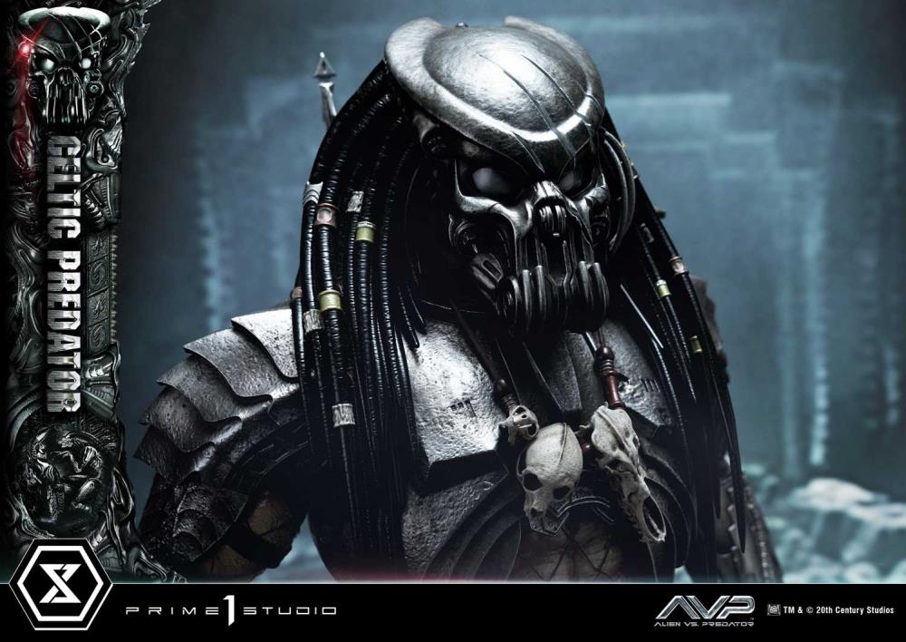 Alien vs. Predator Museum Masterline Celtic Predator 1/3 Scale Statue Gallery Image 56