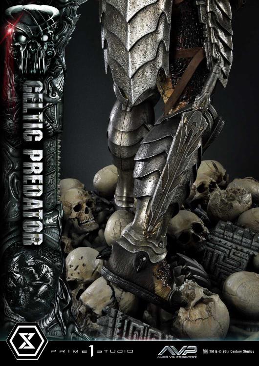 Alien vs. Predator Museum Masterline Celtic Predator 1/3 Scale Statue Gallery Image 36