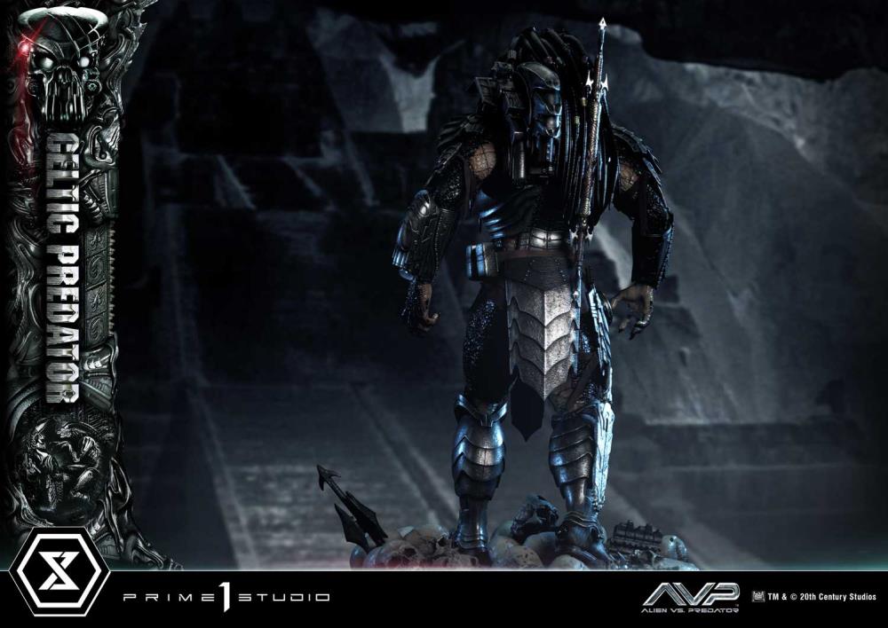 Alien vs. Predator Museum Masterline Celtic Predator 1/3 Scale Statue Gallery Image 63