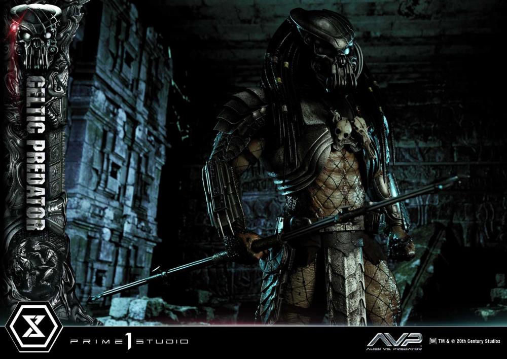 Alien vs. Predator Museum Masterline Celtic Predator 1/3 Scale Statue Gallery Image 74