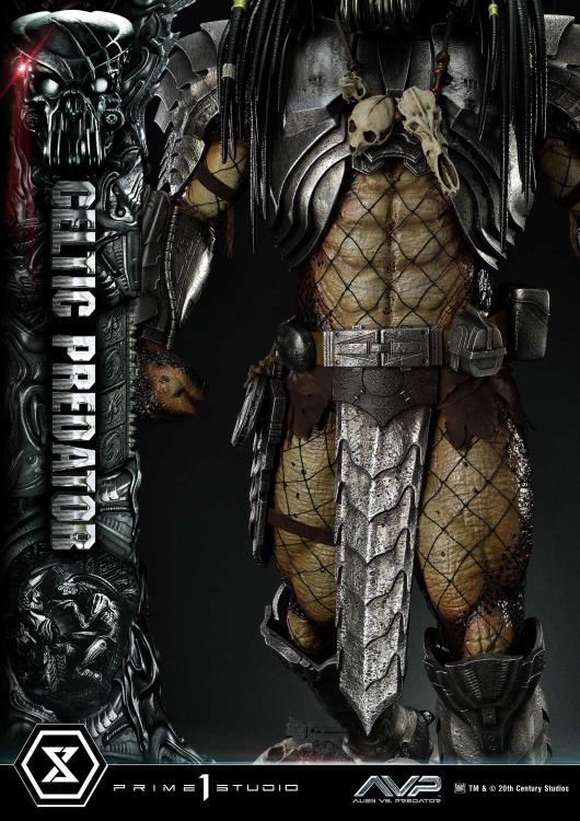 Alien vs. Predator Museum Masterline Celtic Predator 1/3 Scale Statue Gallery Image 20