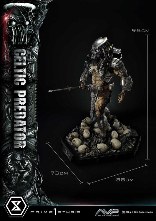 Alien vs. Predator Museum Masterline Celtic Predator 1/3 Scale Statue Gallery Image 9