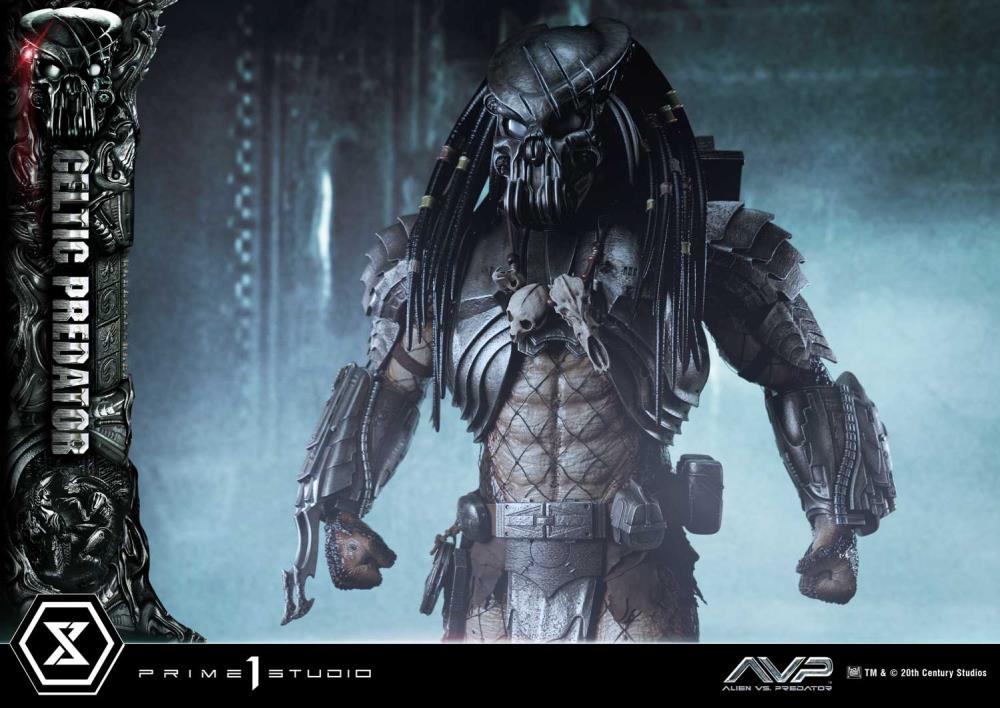 Alien vs. Predator Museum Masterline Celtic Predator 1/3 Scale Statue Gallery Image 64