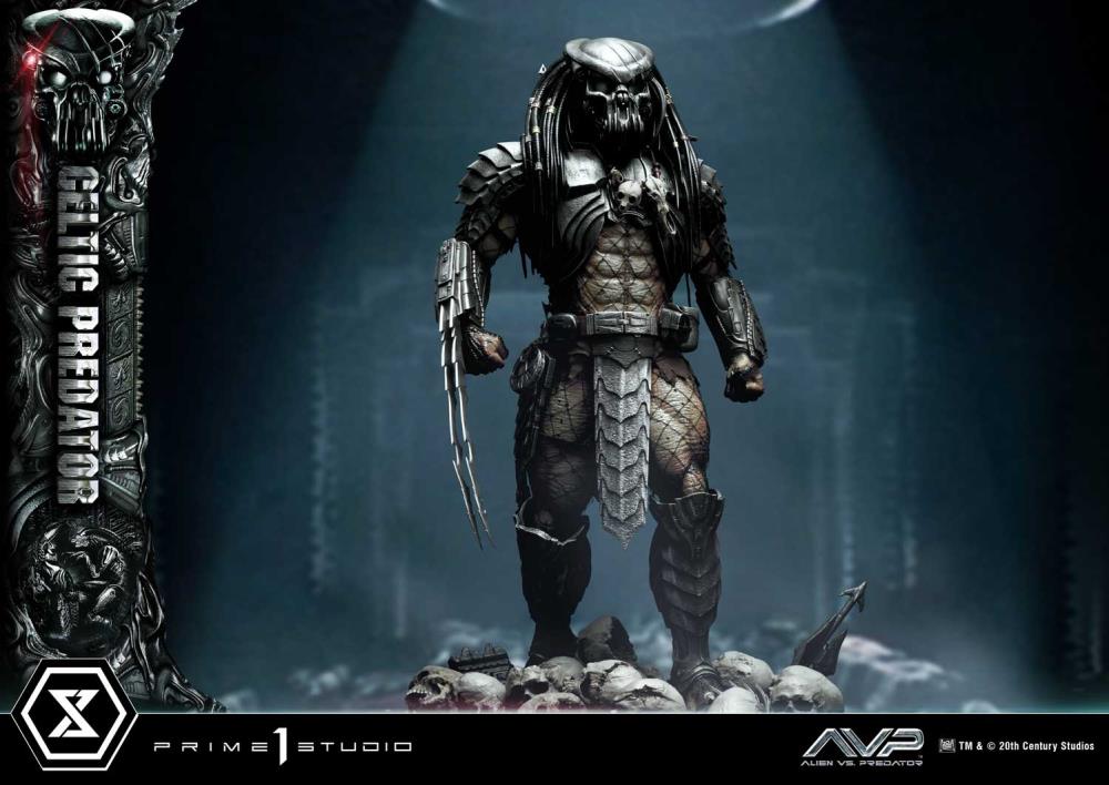 Alien vs. Predator Museum Masterline Celtic Predator 1/3 Scale Statue Gallery Image 55