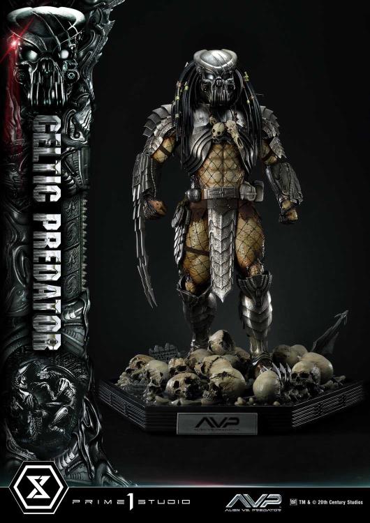 Alien vs. Predator Museum Masterline Celtic Predator 1/3 Scale Statue Gallery Image 3
