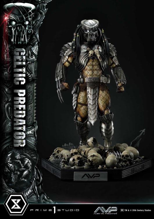Alien vs. Predator Museum Masterline Celtic Predator 1/3 Scale Statue Gallery Image 4