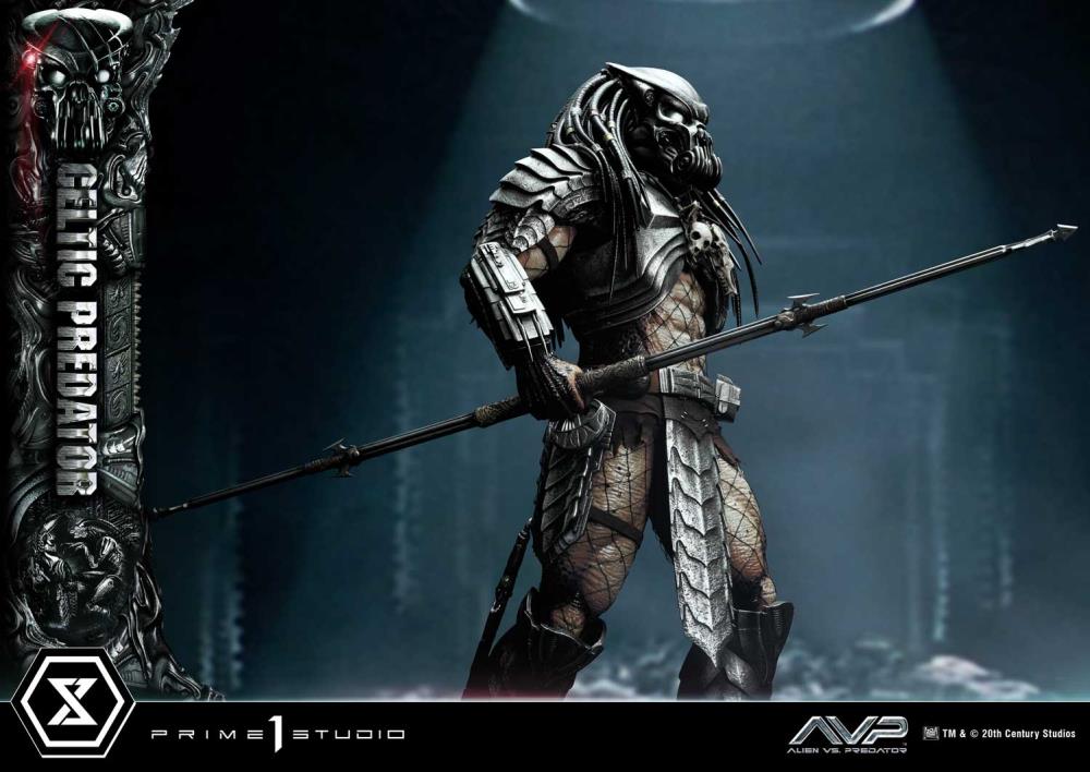 Alien vs. Predator Museum Masterline Celtic Predator 1/3 Scale Statue Gallery Image 59