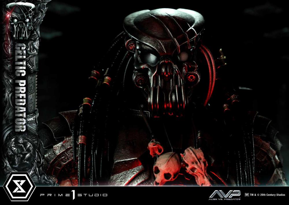 Alien vs. Predator Museum Masterline Celtic Predator 1/3 Scale Statue Gallery Image 76