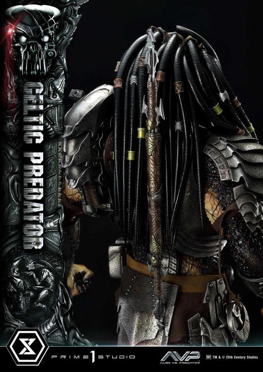 Alien vs. Predator Museum Masterline Celtic Predator 1/3 Scale Statue Gallery Image 23