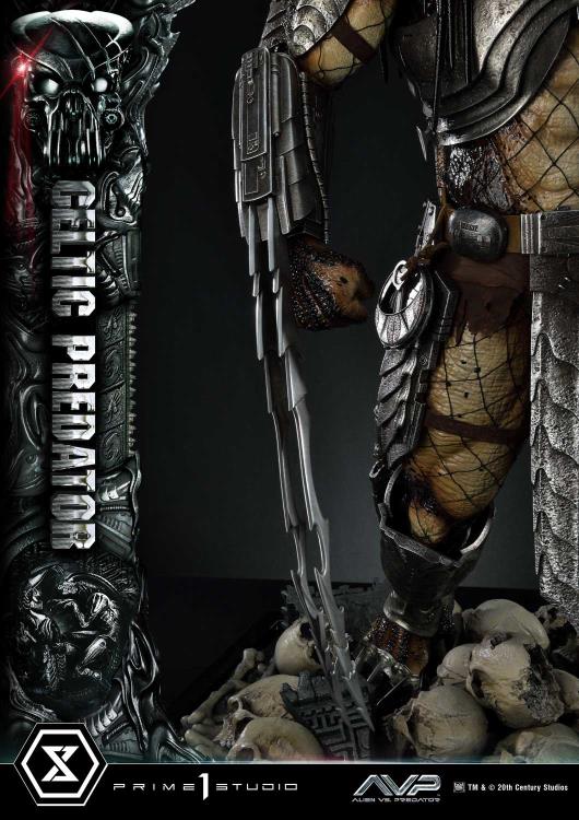 Alien vs. Predator Museum Masterline Celtic Predator 1/3 Scale Statue Gallery Image 26