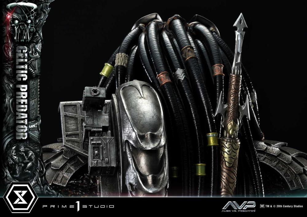 Alien vs. Predator Museum Masterline Celtic Predator 1/3 Scale Statue Gallery Image 41