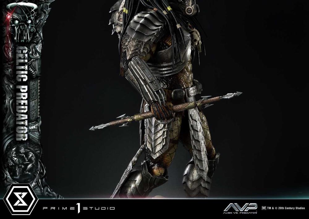Alien vs. Predator Museum Masterline Celtic Predator 1/3 Scale Statue Gallery Image 45
