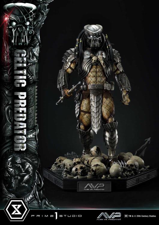 Alien vs. Predator Museum Masterline Celtic Predator 1/3 Scale Statue Gallery Image 7