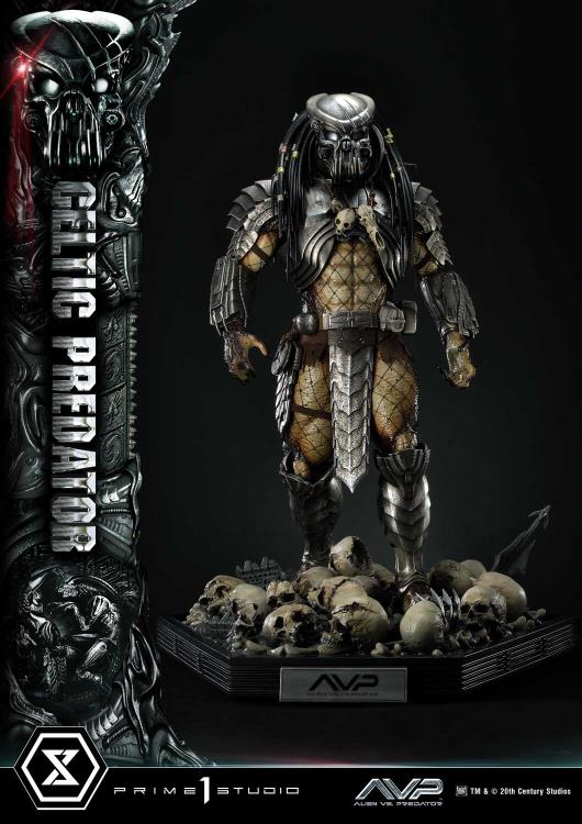 Alien vs. Predator Museum Masterline Celtic Predator 1/3 Scale Statue Gallery Image 6