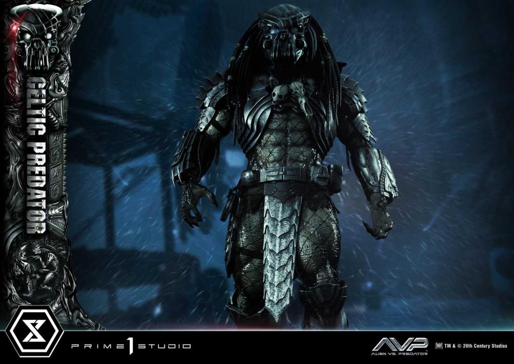 Alien vs. Predator Museum Masterline Celtic Predator 1/3 Scale Limited Edition Statue (With Bonus) Gallery Image 64