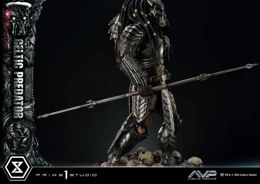 Alien vs. Predator Museum Masterline Celtic Predator 1/3 Scale Limited Edition Statue (With Bonus) Gallery Image 46