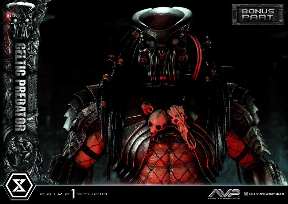 Alien vs. Predator Museum Masterline Celtic Predator 1/3 Scale Limited Edition Statue (With Bonus) Gallery Image 79