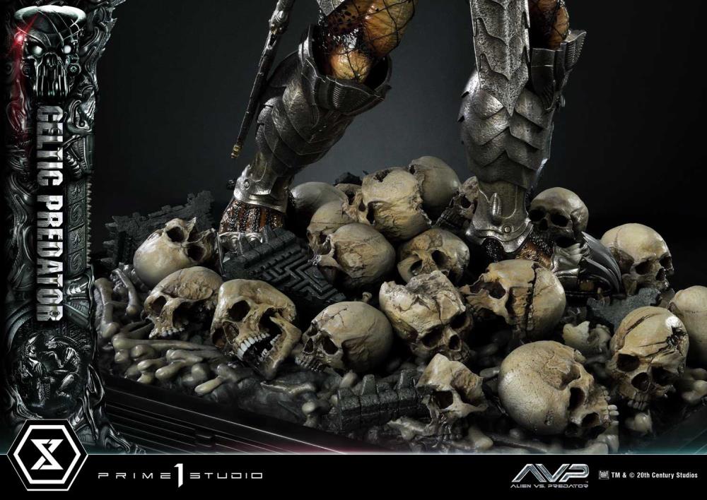 Alien vs. Predator Museum Masterline Celtic Predator 1/3 Scale Limited Edition Statue (With Bonus) Gallery Image 49
