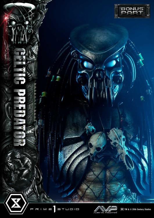 Alien vs. Predator Museum Masterline Celtic Predator 1/3 Scale Limited Edition Statue (With Bonus) Gallery Image 73