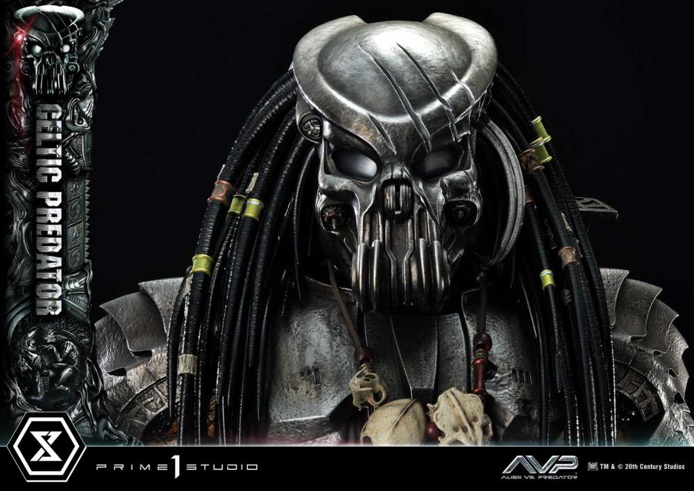 Alien vs. Predator Museum Masterline Celtic Predator 1/3 Scale Limited Edition Statue (With Bonus) Gallery Image 41