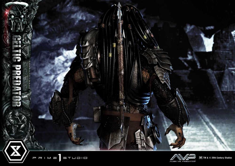 Alien vs. Predator Museum Masterline Celtic Predator 1/3 Scale Limited Edition Statue (With Bonus) Gallery Image 82