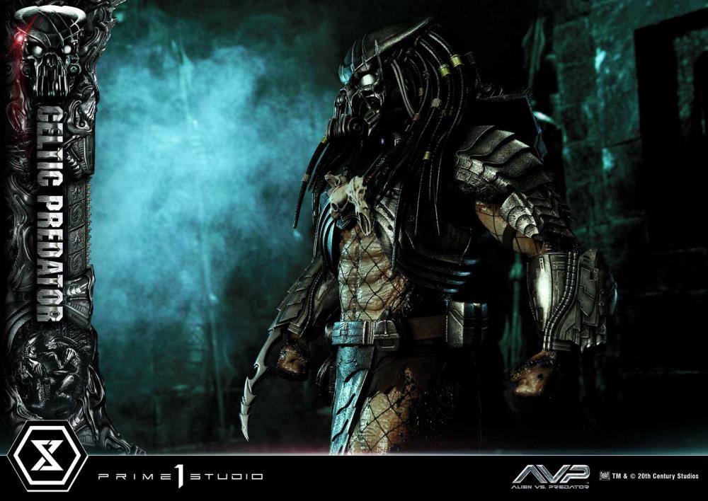 Alien vs. Predator Museum Masterline Celtic Predator 1/3 Scale Limited Edition Statue (With Bonus) Gallery Image 72