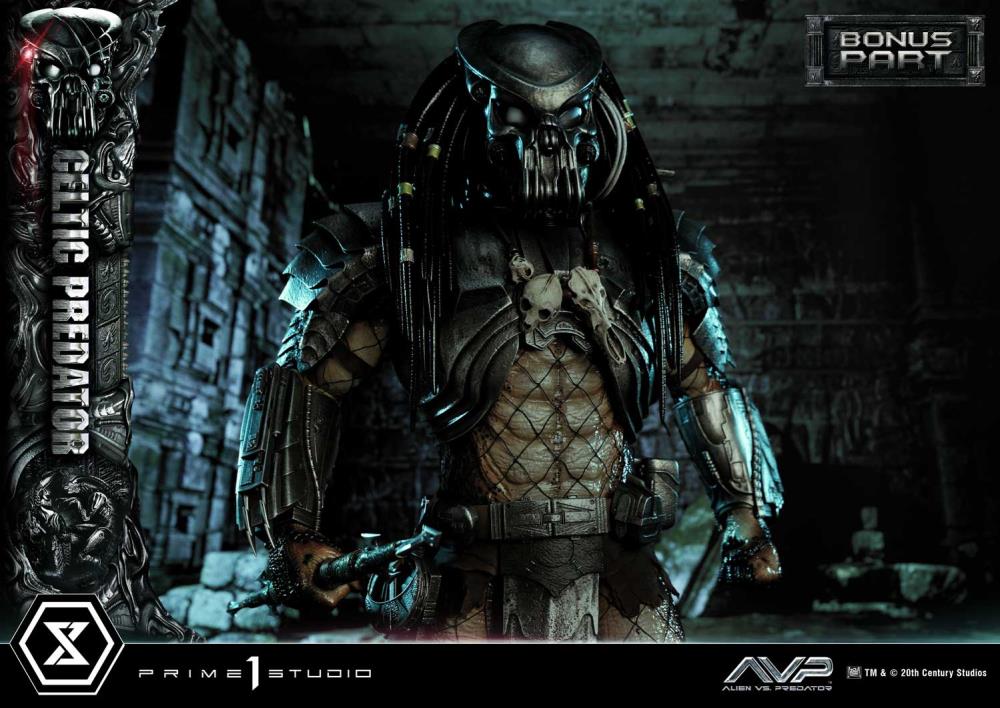 Alien vs. Predator Museum Masterline Celtic Predator 1/3 Scale Limited Edition Statue (With Bonus) Gallery Image 70