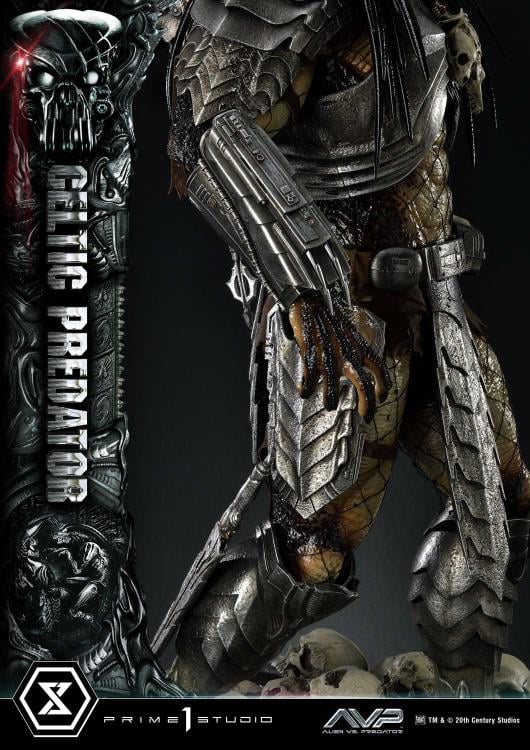 Alien vs. Predator Museum Masterline Celtic Predator 1/3 Scale Limited Edition Statue (With Bonus) Gallery Image 37