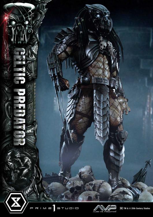 Alien vs. Predator Museum Masterline Celtic Predator 1/3 Scale Limited Edition Statue (With Bonus) Gallery Image 56