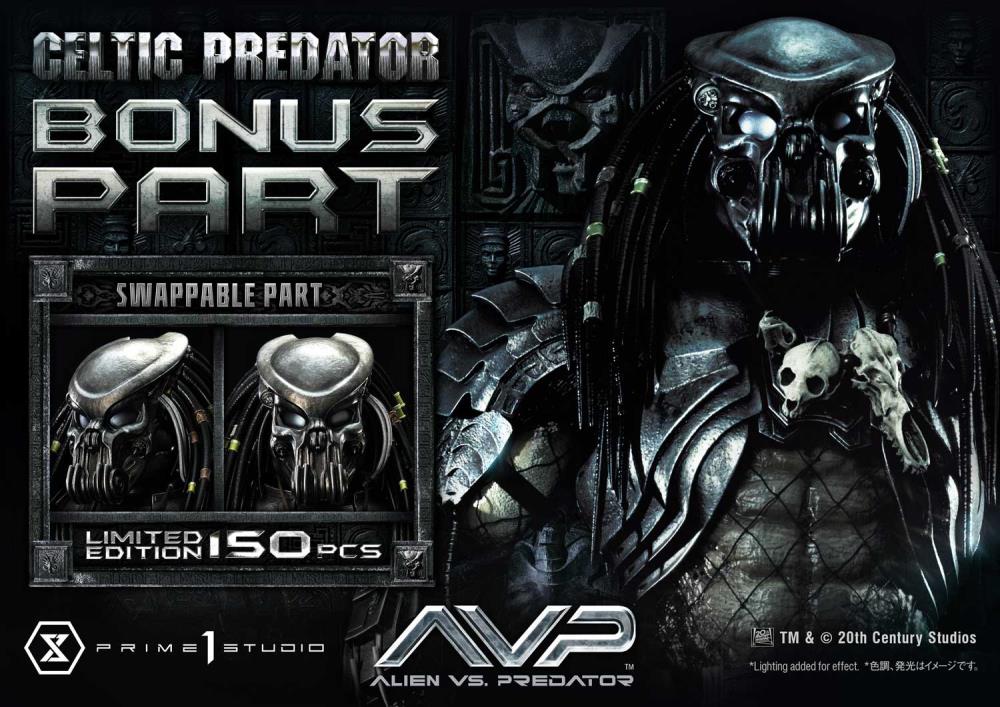 Alien vs. Predator Museum Masterline Celtic Predator 1/3 Scale Limited Edition Statue (With Bonus) Gallery Image 87