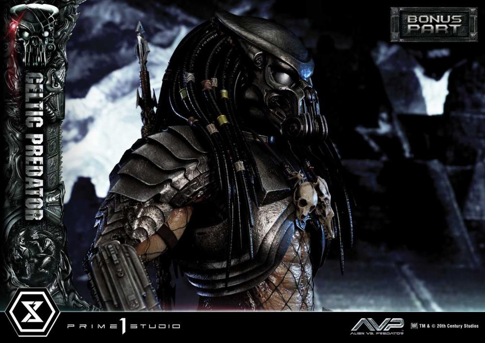 Alien vs. Predator Museum Masterline Celtic Predator 1/3 Scale Limited Edition Statue (With Bonus) Gallery Image 83