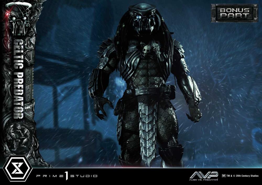 Alien vs. Predator Museum Masterline Celtic Predator 1/3 Scale Limited Edition Statue (With Bonus) Gallery Image 63