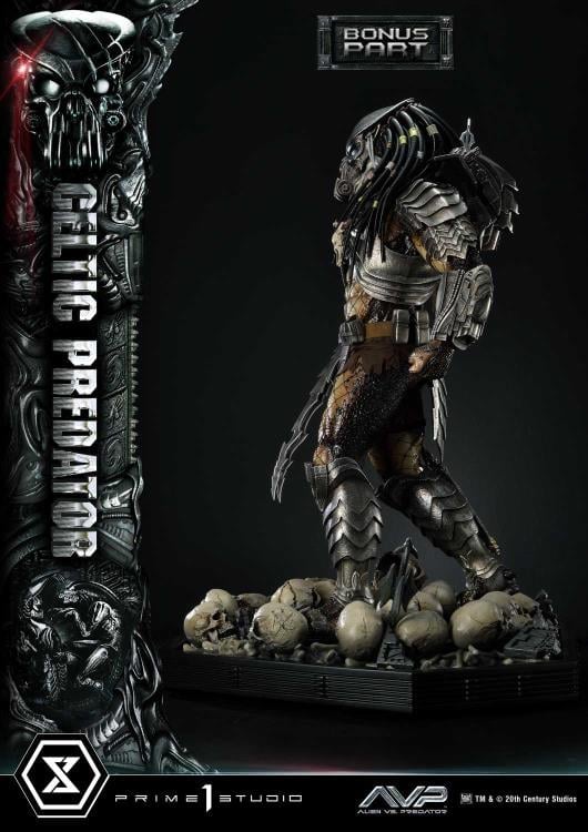 Alien vs. Predator Museum Masterline Celtic Predator 1/3 Scale Limited Edition Statue (With Bonus) Gallery Image 14