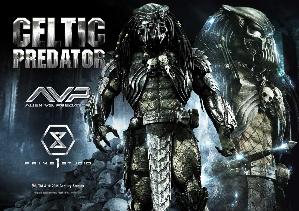 Alien vs. Predator Museum Masterline Celtic Predator 1/3 Scale Limited Edition Statue (With Bonus) Gallery Image 89