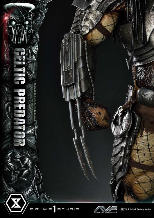 Alien vs. Predator Museum Masterline Celtic Predator 1/3 Scale Limited Edition Statue (With Bonus) Gallery Image 29