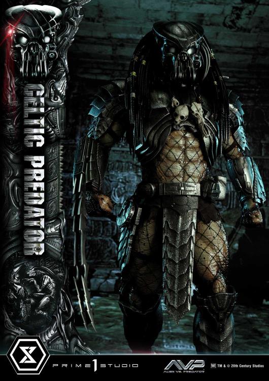 Alien vs. Predator Museum Masterline Celtic Predator 1/3 Scale Limited Edition Statue (With Bonus) Gallery Image 84