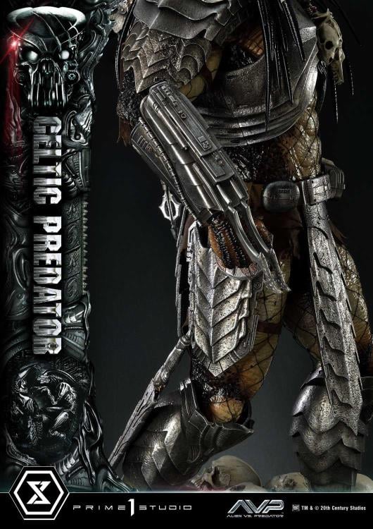 Alien vs. Predator Museum Masterline Celtic Predator 1/3 Scale Limited Edition Statue (With Bonus) Gallery Image 35