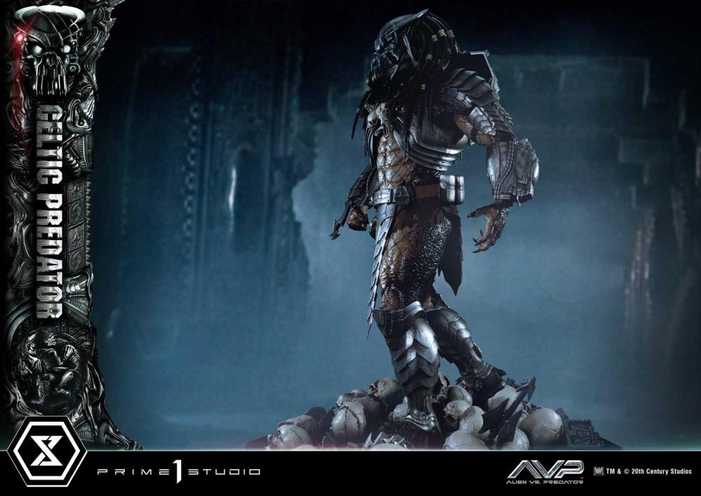 Alien vs. Predator Museum Masterline Celtic Predator 1/3 Scale Limited Edition Statue (With Bonus) Gallery Image 61