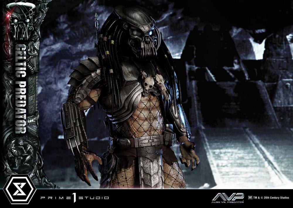 Alien vs. Predator Museum Masterline Celtic Predator 1/3 Scale Limited Edition Statue (With Bonus) Gallery Image 81