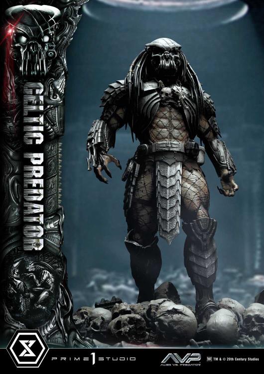 Alien vs. Predator Museum Masterline Celtic Predator 1/3 Scale Limited Edition Statue (With Bonus) Gallery Image 55