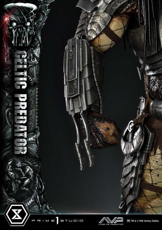 Alien vs. Predator Museum Masterline Celtic Predator 1/3 Scale Limited Edition Statue (With Bonus) Gallery Image 30