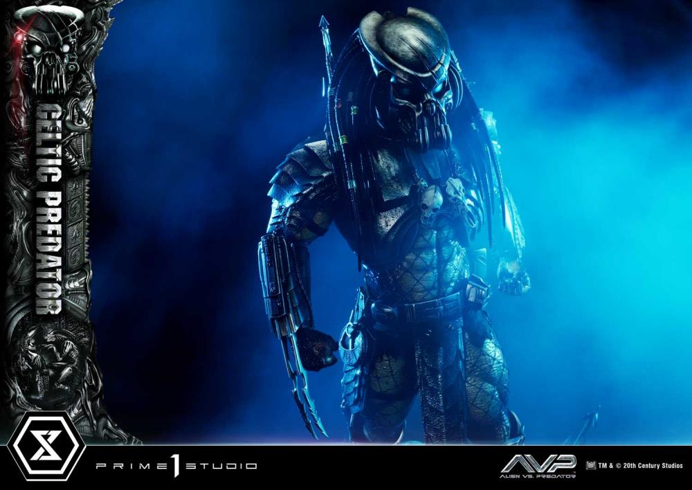 Alien vs. Predator Museum Masterline Celtic Predator 1/3 Scale Limited Edition Statue (With Bonus) Gallery Image 77