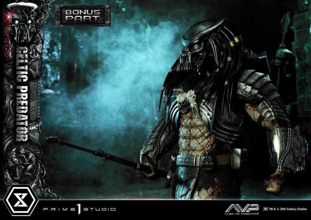 Alien vs. Predator Museum Masterline Celtic Predator 1/3 Scale Limited Edition Statue (With Bonus) Gallery Image 71