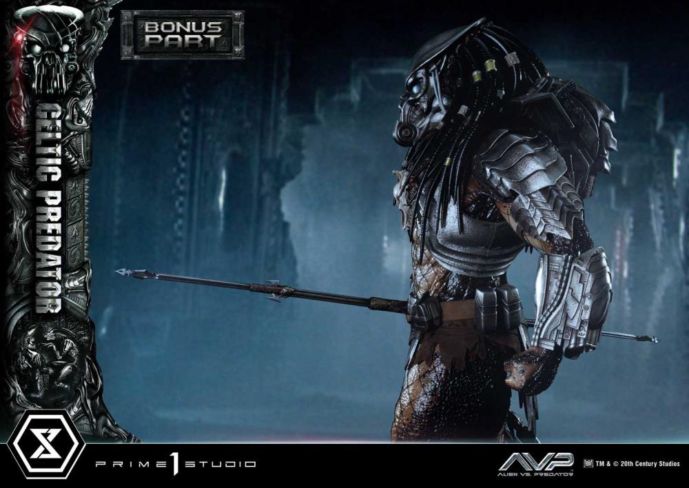 Alien vs. Predator Museum Masterline Celtic Predator 1/3 Scale Limited Edition Statue (With Bonus) Gallery Image 58