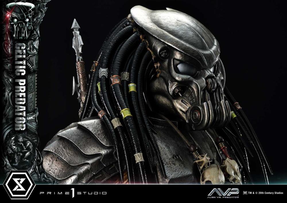 Alien vs. Predator Museum Masterline Celtic Predator 1/3 Scale Limited Edition Statue (With Bonus) Gallery Image 44