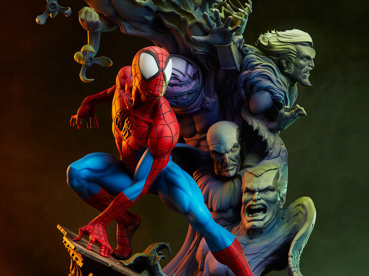 Marvel Premium Format Spider-Man Statue Gallery Image 1